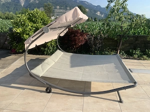 Doppelliege für den Garten Bild 5