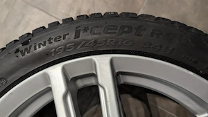16" Dezent Alufelgen mit Hankook Winterreifen (195 45 R16) - 4x100, 5mm Profil - VHB Bild 4