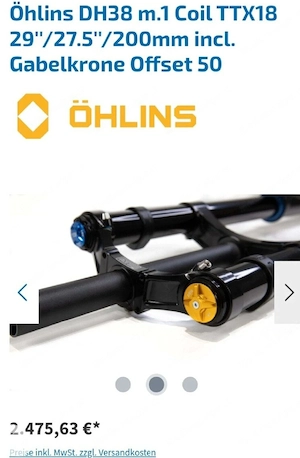Öhlins DH38 m.1 Coil TTX18 Bild 2