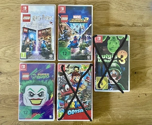 Nintendo Switch Spiele (Einzelverkauf möglich)