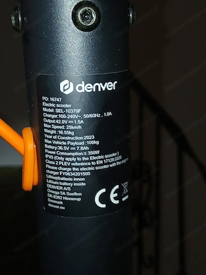 Elektro-Rooler  Scooter  Bild 4