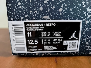Air Jordan 4 Retro neue Größe 45 Bild 4