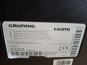 Grundig Flachbild FS . Bild 3