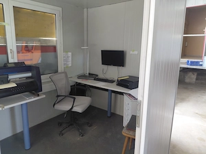 Gartenhaus   Bürocontainer   Taum für Gartenwerkzeug Bild 3