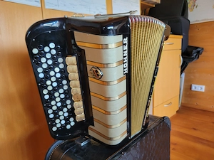 Knopfakkordeon Hohner Bild 5