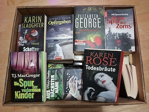 Diverse Krimis und Thriller