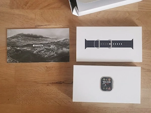 Apple Watch Ultra 2, 49mm, Cellular + GPS, Ocean Band Marine Blau 