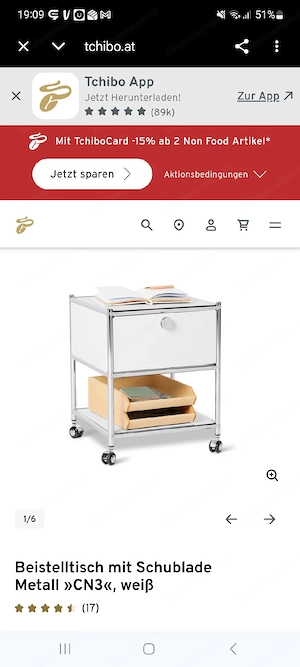 Kästchen auf Rollen   Rollcontainer Bild 2