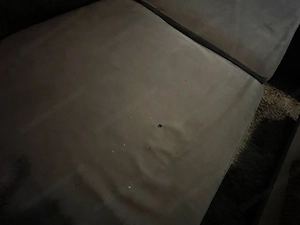 Braune L-Couch Bild 2