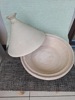 Tajine, Tagine, aus Marokko, neu Bild 2