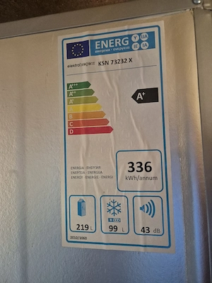 Elektra Bregenz KSN 73233 Kühl- Gefrierschrank Bild 2