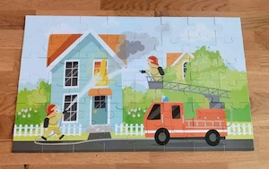 TOYLINO XXL-Puzzle Feuerwehr  Bild 2