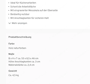 Tchibo Back-und Arbeitsbrett  Bild 6