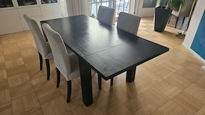 Esstisch mit Verlängerungsplatte zu verschenken  Bild 3