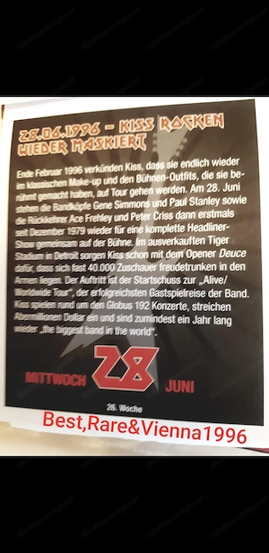 Kiss1996az AaronZzTop AbbaZappa Uvm  Bild 2