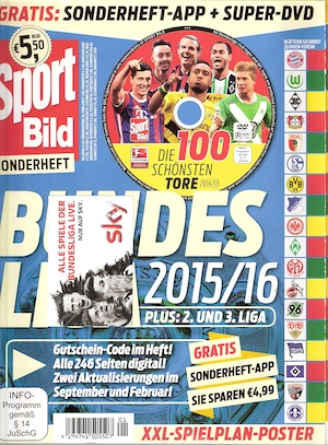 Zeitschriften; Sport Bild Sonderhefte zu Bundesliga-Saisonen Bild 2