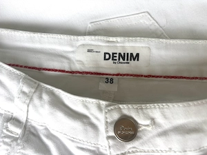 Weiße Damen 7 8 Hose von Denim by Chicoree Bild 4