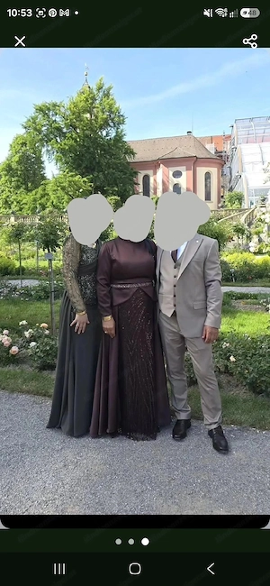 Abendkleid, Gr. 42, nur 1x getragen (VB) Bild 3