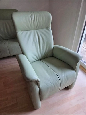 Ledergarnitur bestehend aus 2.5 Sitzer, 2 Sitzer (mit separater Relaxfunktion für beide Seiten) sowi Bild 3
