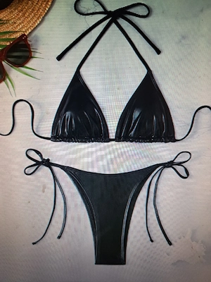 Schwarzer Bikini  Gr.36 Bild 2