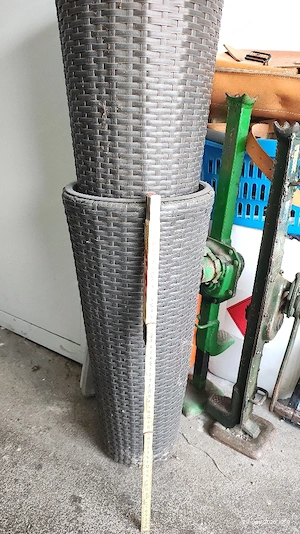 Ratan Pflanzkübel  Bild 3
