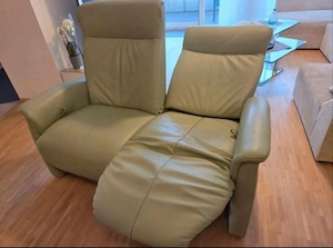 Ledergarnitur bestehend aus 2.5 Sitzer, 2 Sitzer (mit separater Relaxfunktion für beide Seiten) sowi Bild 5