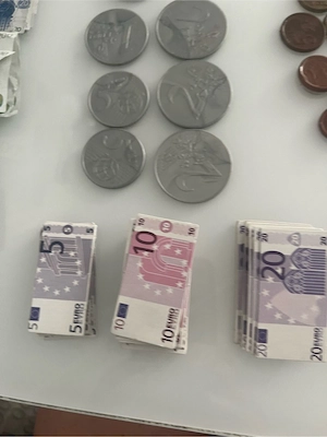 Spielgeld für den Einkaufsladen   Kinder Lernspielzeug Bild 8