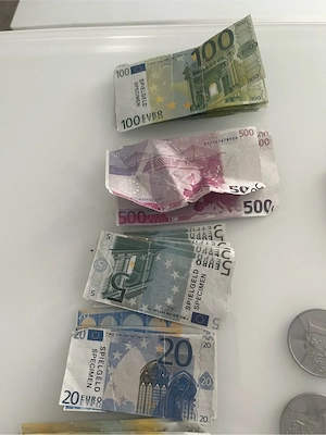 Spielgeld für den Einkaufsladen   Kinder Lernspielzeug Bild 5
