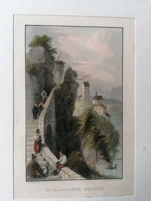 Stahlstich Feldkirch Margarethenkapf Bild 2