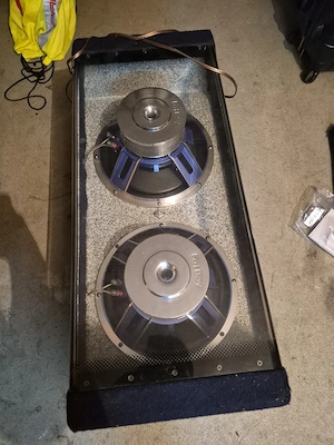 Crunch Sobwoofer  Bassbox Bild 2