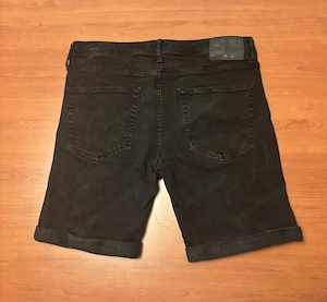 Schwarze Herren Shorts von Jack % Jones  Bild 3