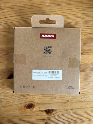 SRAM Paceline X Bremsscheibe 160 mm Center Lock   komplett neu Bild 2