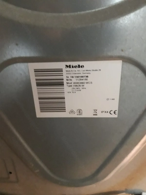 MIELE WWG 660 WCS TDOS 9KG Waschmaschine Frontlader Bild 2