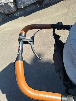 Hartan R1 GTS mit Handbremse inkl. Sonnenschirm, Sportsitz+Babyschale (wie neu) MaxiCosi Adapter Bild 3