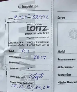 Yamaha R1 nr 12 Bild 5