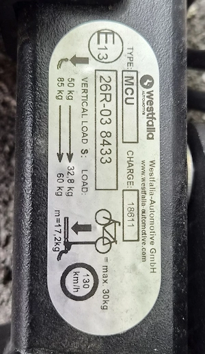 Fahrradträger Westfalia MCU Bild 4