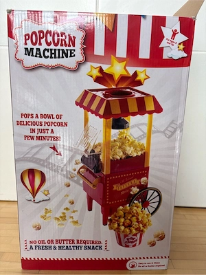 Popcorn Maschine Bild 3