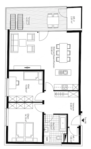 Nachmieter gesucht! Familienfreundliche 3-Zimmer-Wohnung in Hörbranz Bild 3