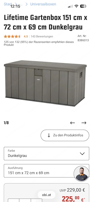 Aufbewahrungsbox grau Bild 6