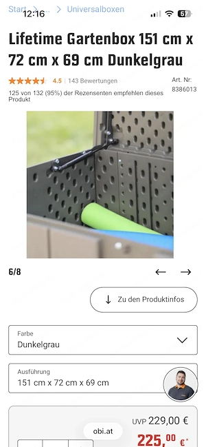 Aufbewahrungsbox grau Bild 4