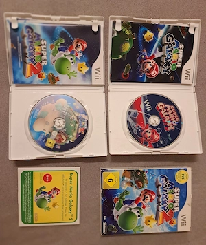 Super Mario Galaxy + Super Mario Galaxy 2 für Nintendo Wii - Komplett mit Anleitung & Bonus-DVD Bild 2