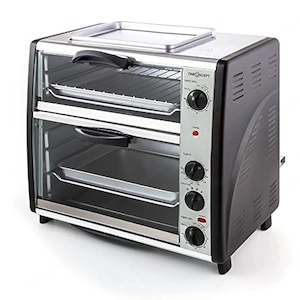 Doppel-Backofen gebraucht jedoch funktionstüchtig OneConcept Bild 5