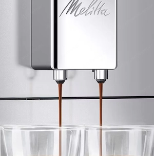 Melitta Purista Series300 Kaffeevollautomat Silber gebraucht  Bild 5
