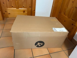 Tiffany Tischleuchte 5186 (amberfarbener Glasschirm) - Wie neu in OVP Bild 2