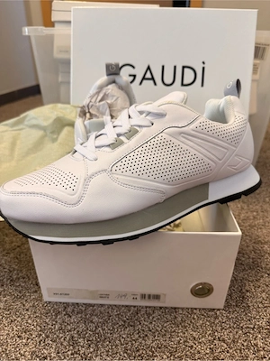 marken Herren, echt leder Sneaker neu gr. 42 43 44  Bild 2