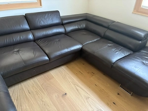 Ledercouch zu verschenken Bild 5