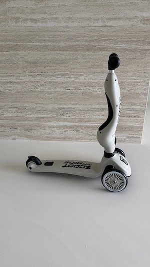 scoot & ride - Beige - 2-in-1 Laufrad & Roller Bild 2