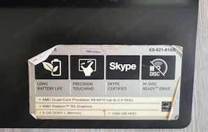 Acer Laptop - für Bastler Bild 4