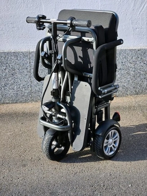 Faltbarer Elektro-scooter Elektromobil m.  entnehmb. Lithium-Akku Bild 3
