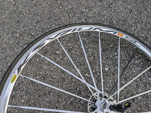 Mavic KSYRIUM Felgensatz mit Klebereifen